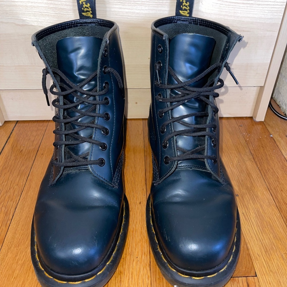 Navy Blue Doc Martens